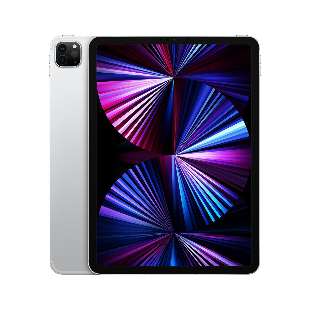 Apple 2021 Ipad Pro (11-Inch, Wi-Fi + Cellular, 512Gb) Silver (Renewed)