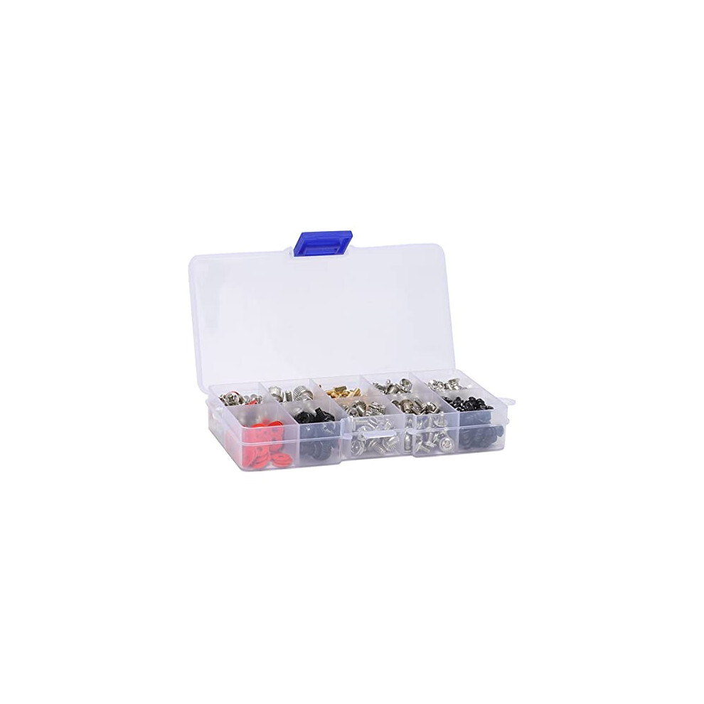 360Pcs Personal Computer Screw,Pc Case Screws,Motherboard Standoffs For Hard Drive Pc Case Motherboard Fan Graphic 4894869305323