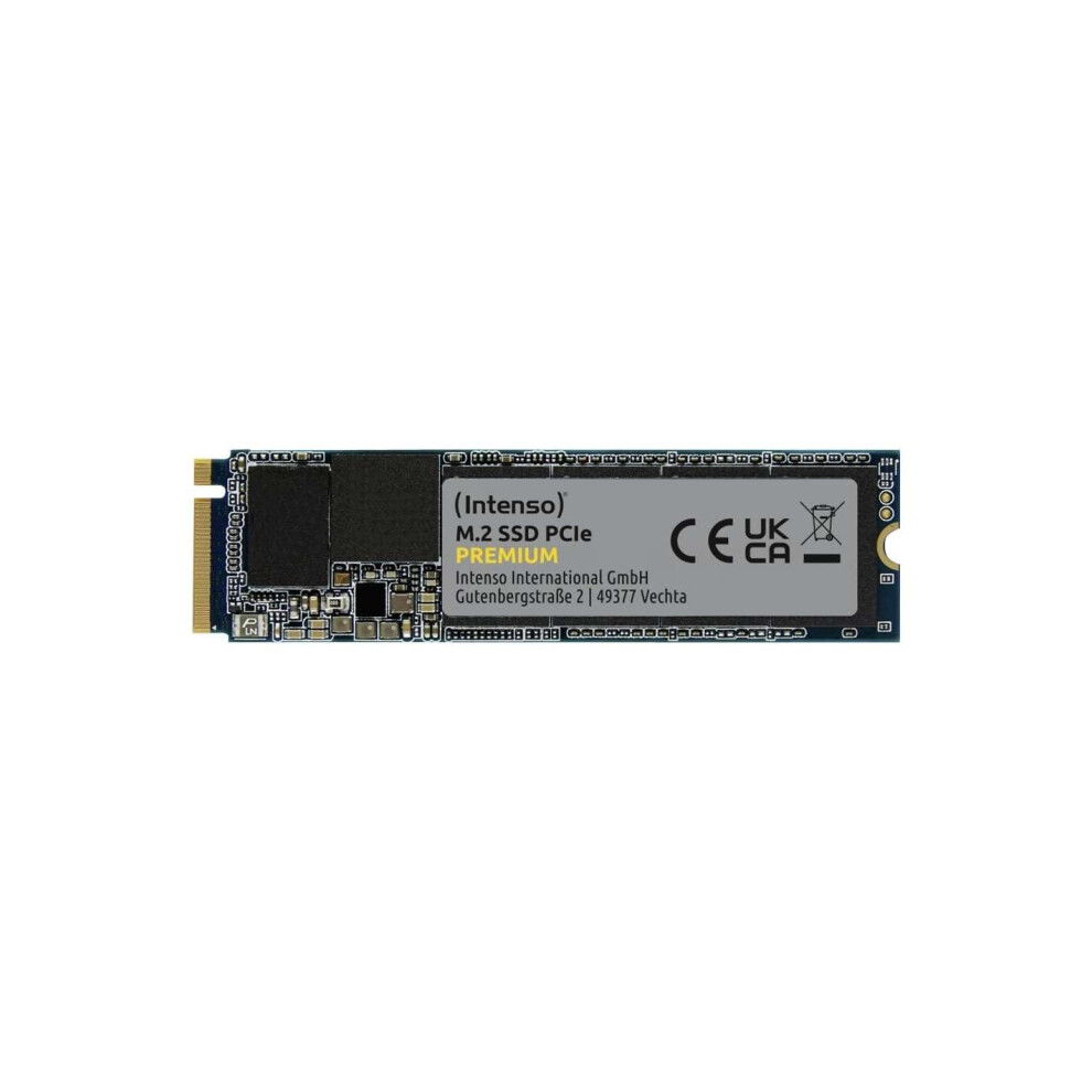 Photos - Hard Drive (HDD) Intenso 250GB M.2 SSD PCIe Premium, up to 2100 MB/s,  (PCI Express Gen.3x4 NVMe 1.3, Solid State Drive)