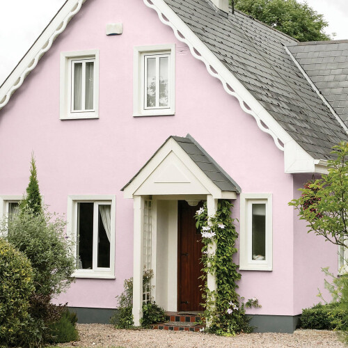 Crown Sandtex 5L Somerset Pink Masonry Paint 1