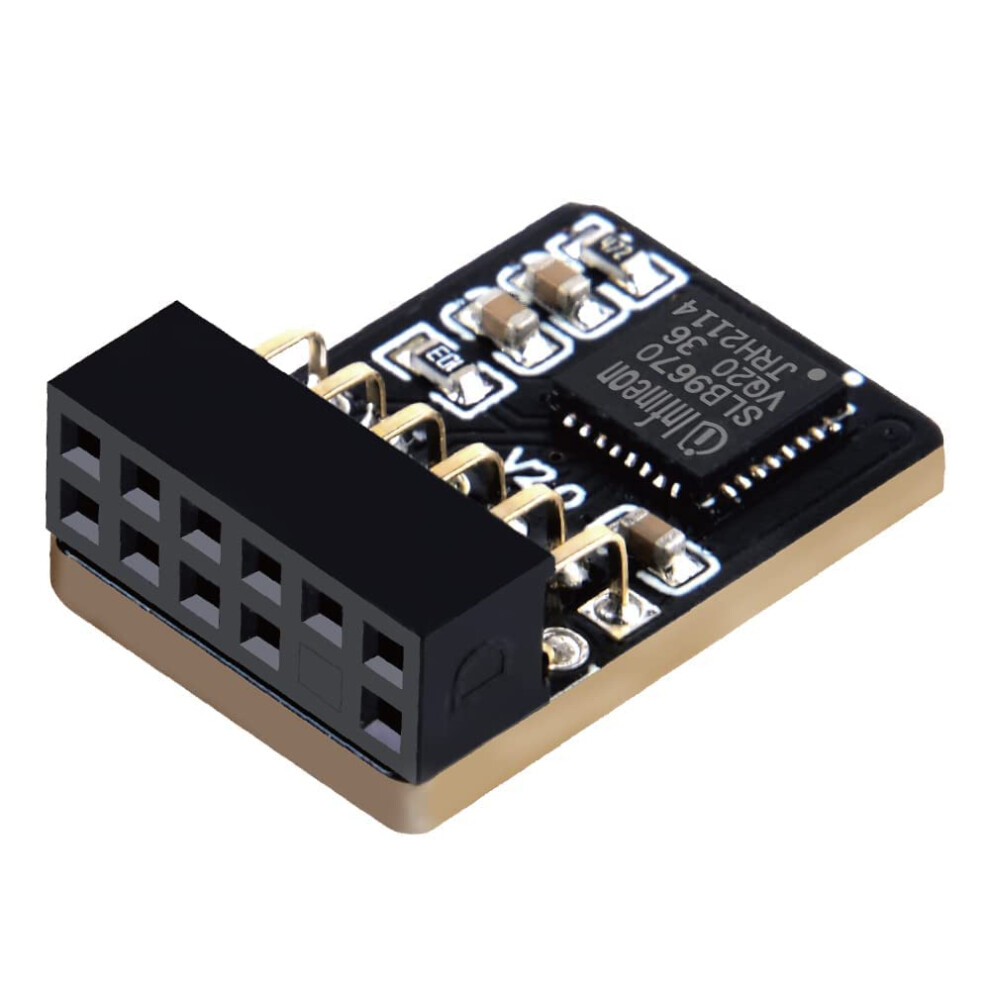 Tpm2.0 Module Tpm Spi 12Pin Module With Infineon Slb 9670 For Gigabyte Motherboard 192530272467