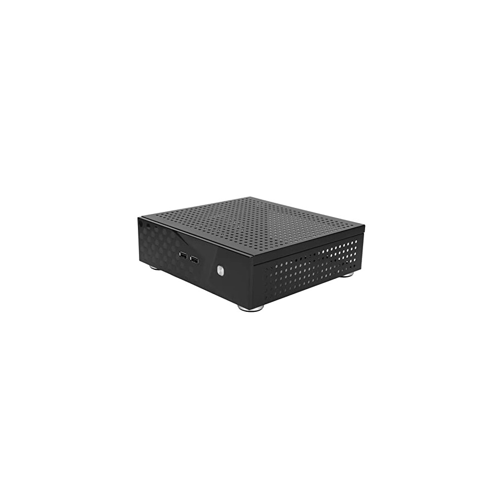 Mini-Itx Case, Desktop Computer Case Good Heat Dissipation Exquisite Compact Mini Htpc Case For Home Video Computer, Hotel Computers, Etc Black 7693737374662