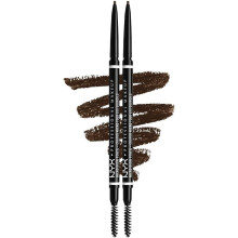 Micro Brow Pencil, Dual Ended with Mechanical Brow Pencil and Spoolie Brush, Pack of 2, Shade: Espresso