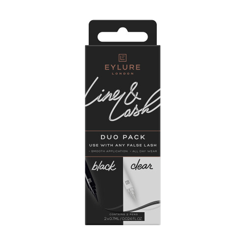 Eylure Line and Lash DUO Kit - Black and Clear Lash Glue