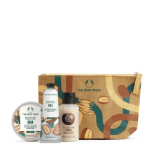 'The Body Shop Lather & Slather Shea Gift Bag Gift Set, for Dry Skin, Vegan