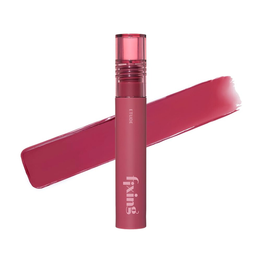 Etude House Fixing Tint #11 Rose Blending | Long Lasting High Pigmented Liquid Lipstick |Waterproof Lightweight Matte Finish Lip Stain| Full Coverage