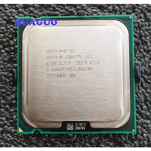 Intel Core 2 Duo E6700 2.66 GHz Dual-Core CPU Processor SL9S7 SL9ZF LGA 775 4MB Cache (Renewed)