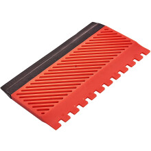 Wall Tile Adhesive Hand Tool Applicator + Flexible Rubber Grout Spreader Blade