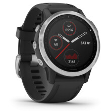 [Renewed fenix 6S, Ultimate Multisport GPS Watch, Smaller-Sized, Heat and Altitude Adjusted V02 Max, Pulse Ox Sensors and Training Load Focus, Silver