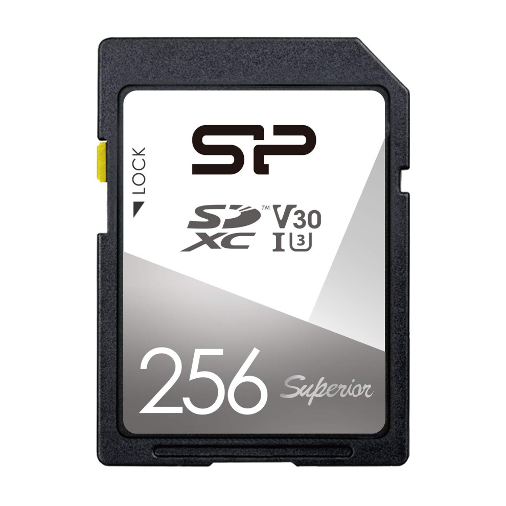 Silicon Power 256Gb Sdxc Uhs-I U3. V30. Superior Memory Card 886576065182