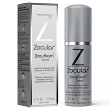 ZocuFoam Eyelid Cleanser 50ml - Foaming Eyelid Scrub for Blepharitis, Demodex and Inflammation - Stye Treatment for Eyes - Natural pH Balanced