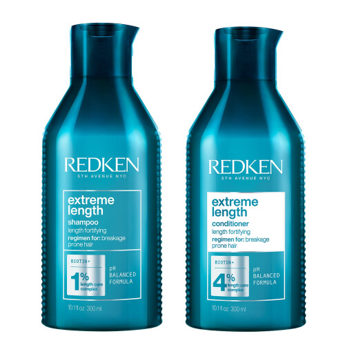 REDKEN Extreme Length Shampoo 300ml & Conditioner 300ml Duo