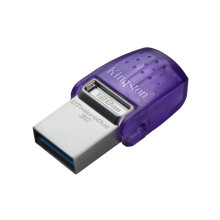DataTraveler microDuo 3C USB Flash Drive 128GB USB Gen 3 Type-C and Type-A - DTDUO3CG3/128GB