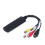 Full HD Video Capture Card, USB 2.0, 10 Compatible, Black 1