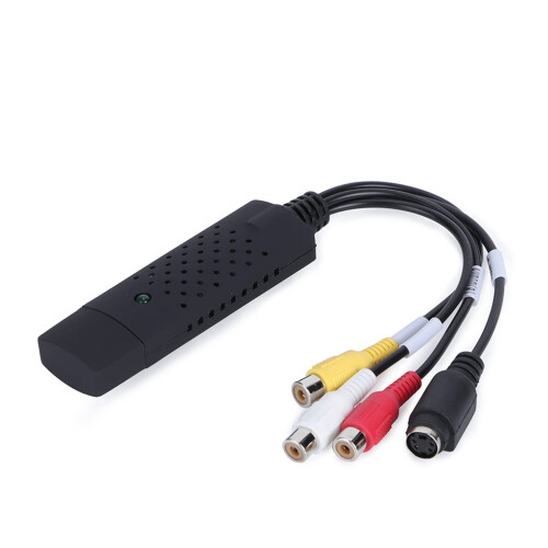 Full HD Video Capture Card, USB 2.0, 10 Compatible, Black