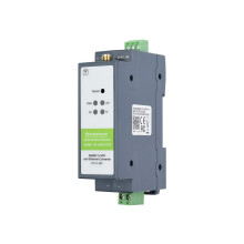 RS485 to WiFi/Ethernet Module Rail-Mount Serial Server Modbus MQTT Gateway Supports Transparent Transmission Mode