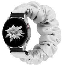 20mm Elastic Scrunchie Watch Straps for Garmin Forerunner 55/245/Garmin Vivoactive 6/5/3/Venu 2 Plus/Amazfit Active 2/Polar Ignite 3/lgnite 2 Women