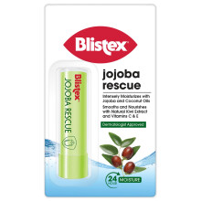 Jojoba Rescue Lip Balm, Helps Moisturise and Hydrate Lips, with Jojoba Oil, Multipack 3.7g x 12