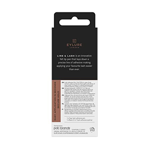 Eylure Line and Lash DUO Kit - Black and Clear Lash Glue 1