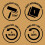Rust-Oleum Universal Paint Metallic Gold 250ml, (RO1030401F1) 2