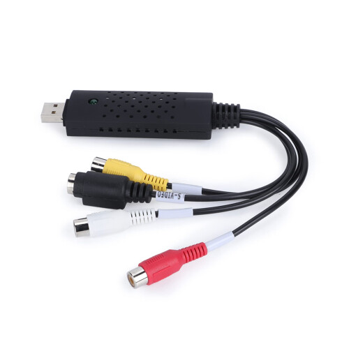 Full HD Video Capture Card, USB 2.0, 10 Compatible, Black 1