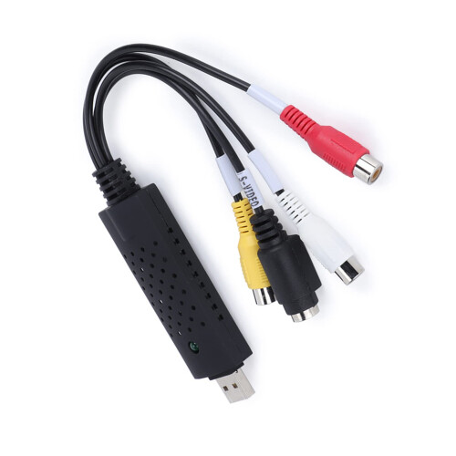 Full HD Video Capture Card, USB 2.0, 10 Compatible, Black 2