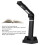Document Scanner, 8MP Portable USB Doc Scanner with LED Supplemental Light, Compact Design with OCR Text Recognition, Auto Focus Doc Scanner for Live 2