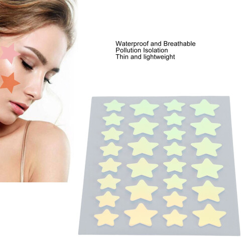 Patch hydrocolloïde en forme d’étoile pour bouton, 58 pièces 2