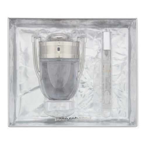 Paco Rabanne Invictus 2 Piece Gift Set: Eau De Toilette 100ml - Eau De Toilette 10ml
