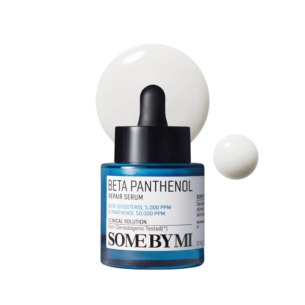 Some By Mi Beta-Panthenol Repair Serum 30Ml Â Korean Skincare Serum With Panthenol & Beta-Sitosterol Â Strengthens Skin Barrier & Hydrates Sensitive Skin Â