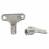 Draper 24866 Zinc Radiator Keys, Blue, Pack of 2 1