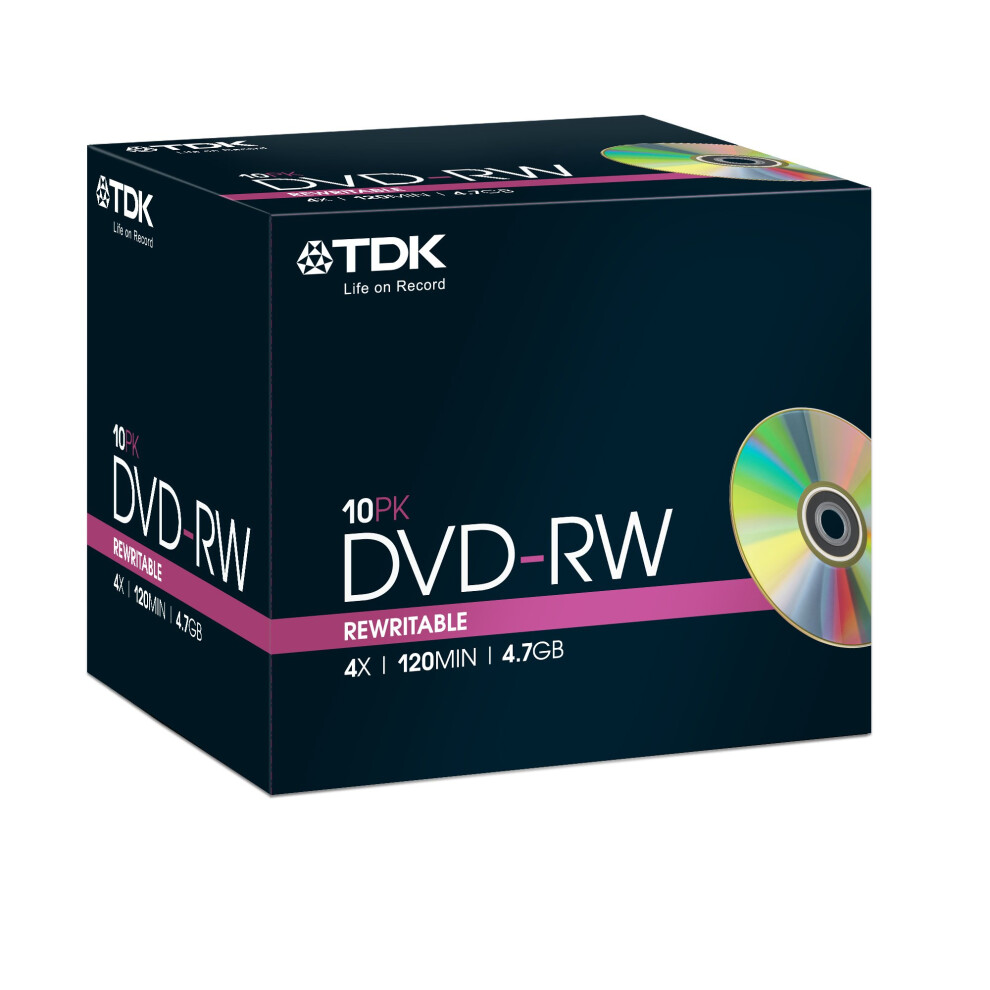 10 X Dvd-Rw 4.7 Gb 4.7 Gb Dvd-Rw 10Pc (S) 4902030188917