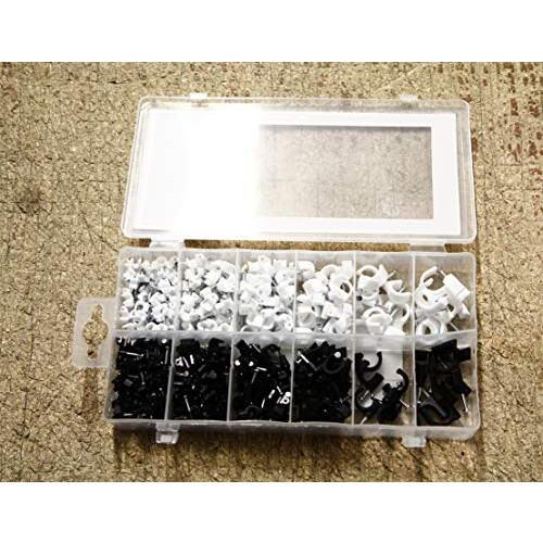 Rolson 61290 390 pc Cable Clip Assortment 2
