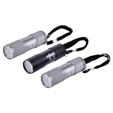 61760 3 pc 9 LED Aluminium Torch
