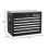 Hilka PTC106 Professional 9 Drawer Tool Chest, black, h42, w66, d305cm 3