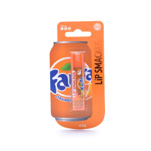 - Coca-Cola Collection - Orange Fanta Lip Balm for Kids - Fanta Orange Flavour - Sweet Gift for Your Friends - Single Blister Pack