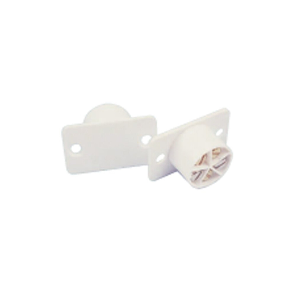 White Flush Magnetic Alarm Door Contact Detector Burglar System Reed Switch 5026686440775