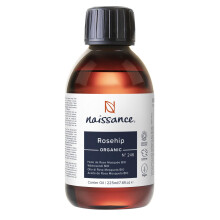 Organic Rosehip Seed Oil (Rosa Canina) (no. 246) - 225ml - Natural, Certified Organic, Vegan - for Face, Skin, Hair, Body
