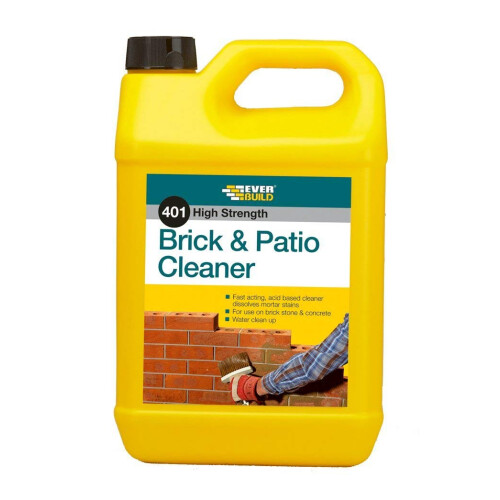 Everbuild 401 Brick & Patio Cleaner 5Ltr.- BC5L