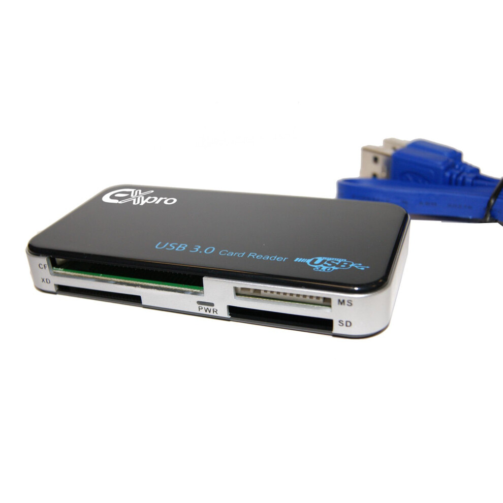 Ex-Pro External Superspeed T5r 3.0 5Gbps - All-In-One - Multi Card Reader [Sd, Sdhc, Compact Flash, Cf Micro Sd, Mcc, Rs-Mmc, Trans Flash, M2, Ms 6019257043184