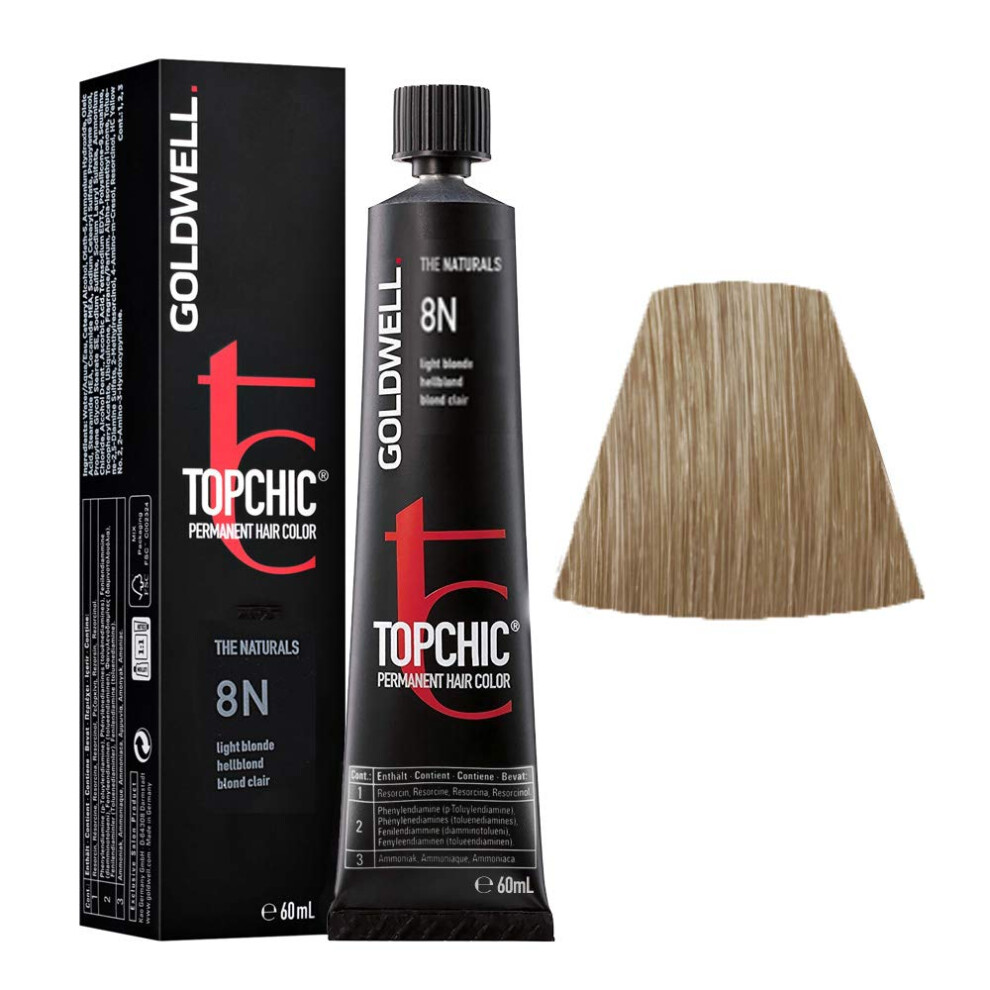 Goldwell 8N Biondo Chiaro Naturale Topchic Naturals Tb 60Ml