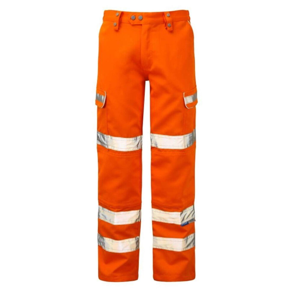 Pulsarail Combat Trouser, 34" Waist Regular Leg, Hi-Viz Orange 606688102571