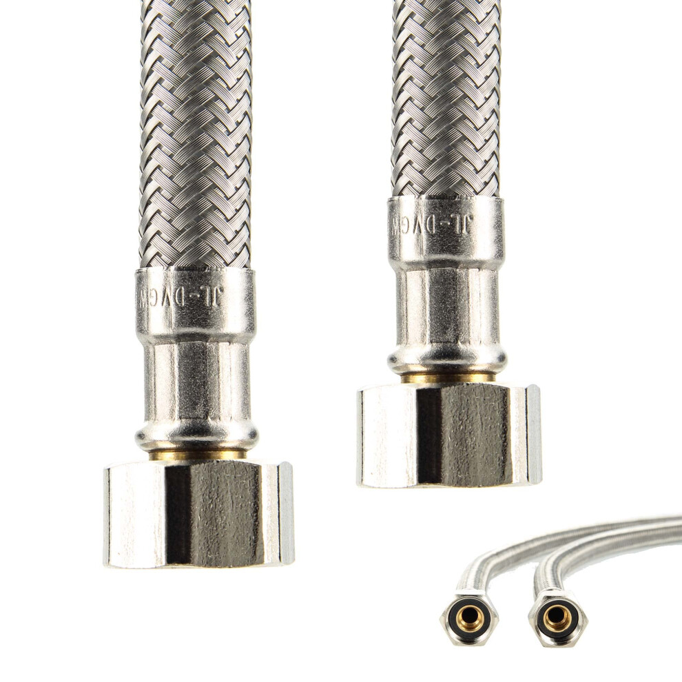 Connection Hose Dn 8 Ig X Ig Â For Sanitary Installation Dvgw/Ktw-A (3/8 X 3/8 X 500 Mm) 4260288371728