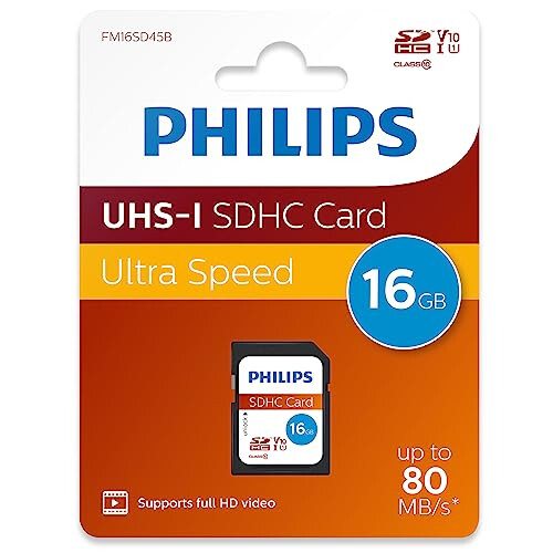 Philips SDHC 16 GB Class 10 Memory Card 1