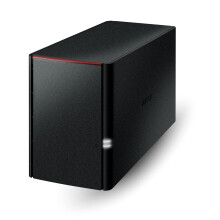 LinkStation 220 4TB 2-Bay NAS Network Attached Storage with HDD Hard Drives Included NAS Storage That Works as Home Cloud or Network Storage Device