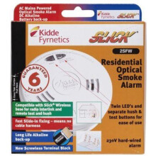 2SFW 230V Mains Optical Smoke Alarm with Wi-Fi & Long-Life Battery Back-up