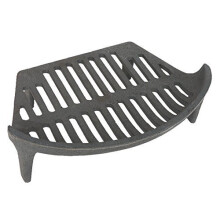 450MM / 18" BLACK CURVED BOWED CAST IRON COAL FIRE GRATE - 1833