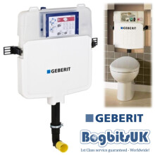 Sigma UP720 Concealed Built in Back to Wall WC Dual Flush Cistern 8cm 109.772.00.1