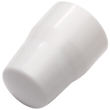 BH01946 (4 Pcs) Universal Push-Fit White Plastic Radiator Cap - Pack of 4 Pieces