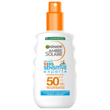 Ambre Solaire Kids Sensitive Expert+ Sun Cream SPF 50+ for Children, Waterproof and Resistant to Sand, 1 x 200 ml